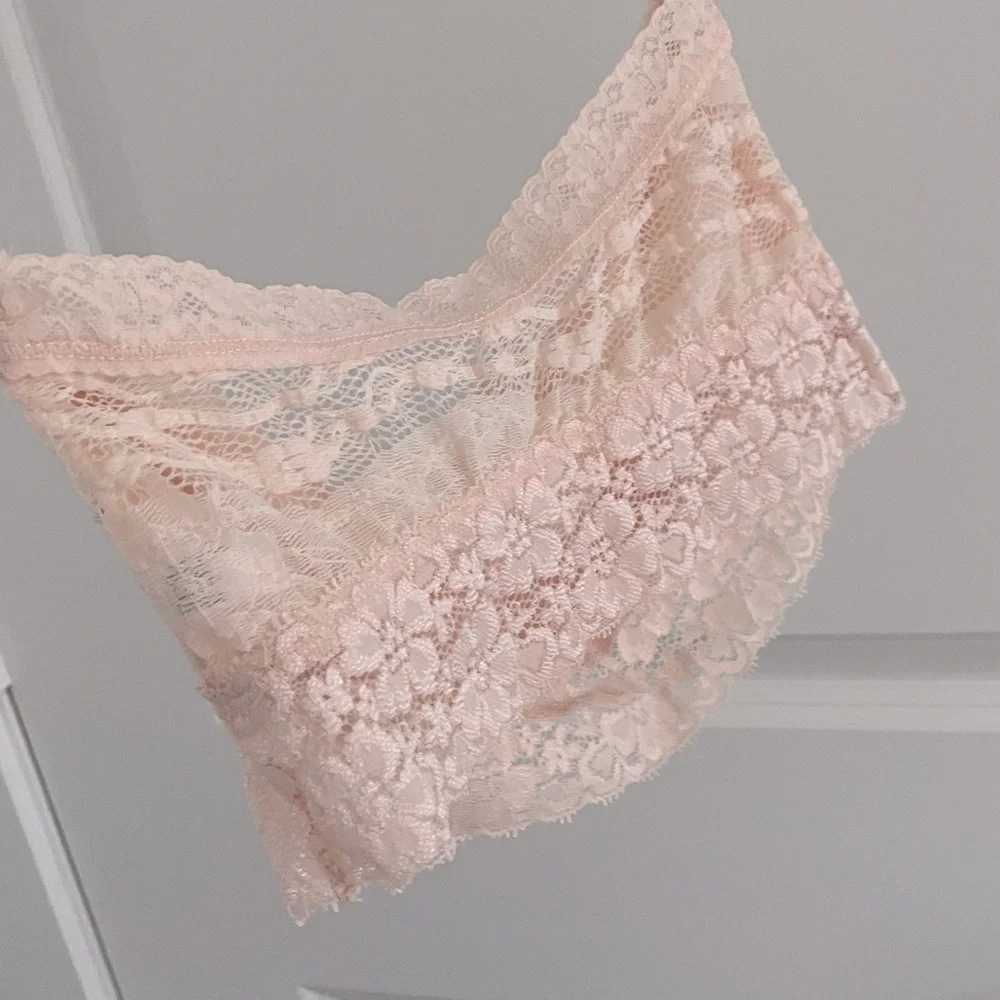Free People Lace Longline Bandeau Bralette